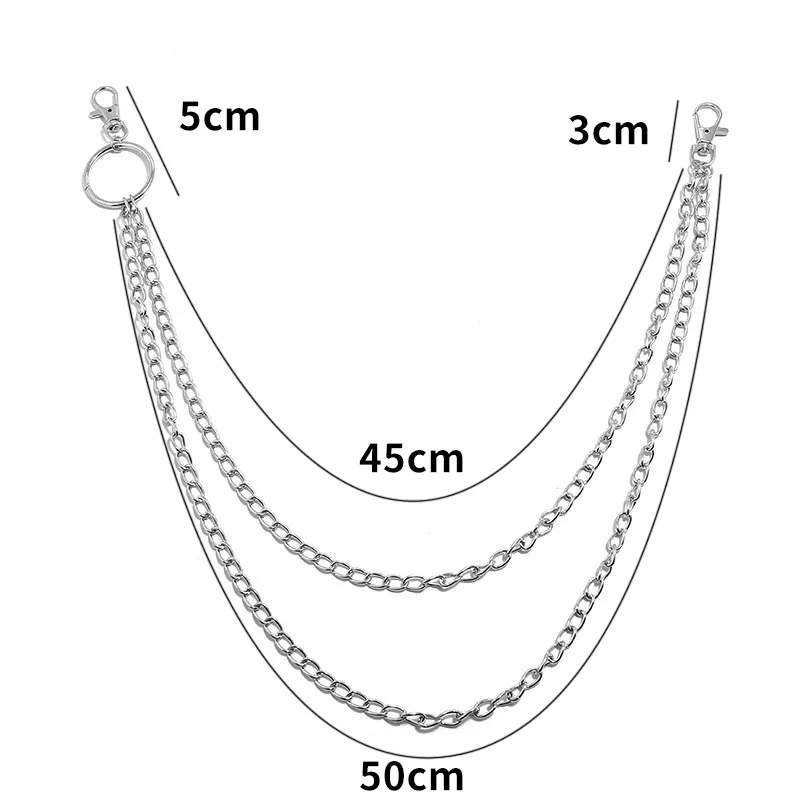 โซ่เข็มขัดโลหะ สไตล์ฮิปฮอป ร็อ - Body Jewelry Retainers บทวิจารณ์และราคา