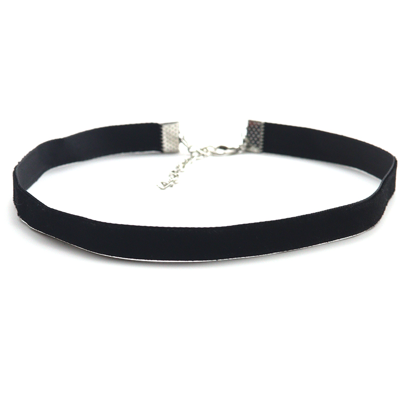 สร้อยคอสั้นกำมะหยี่วินเทจ 10 ม - Body Jewelry Necklace บทวิจารณ์และราคา