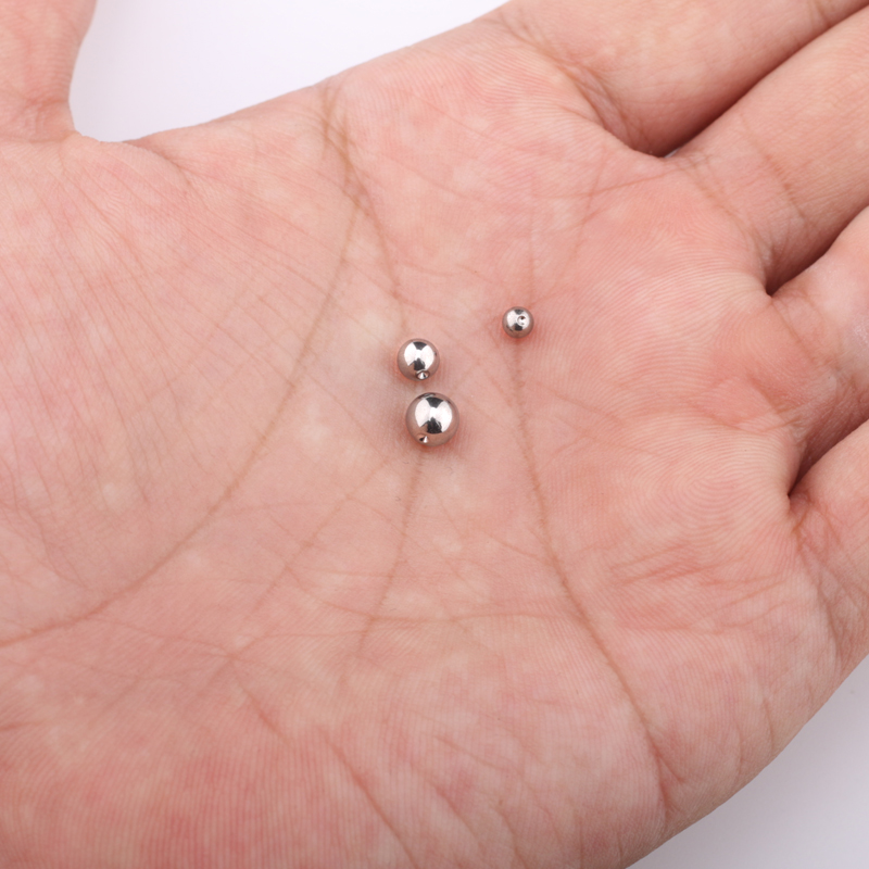 10Pc ASTM F-136ไทเทเนียมแหวนลู - Body Jewelry Replacement Ball บทวิจารณ์และราคา