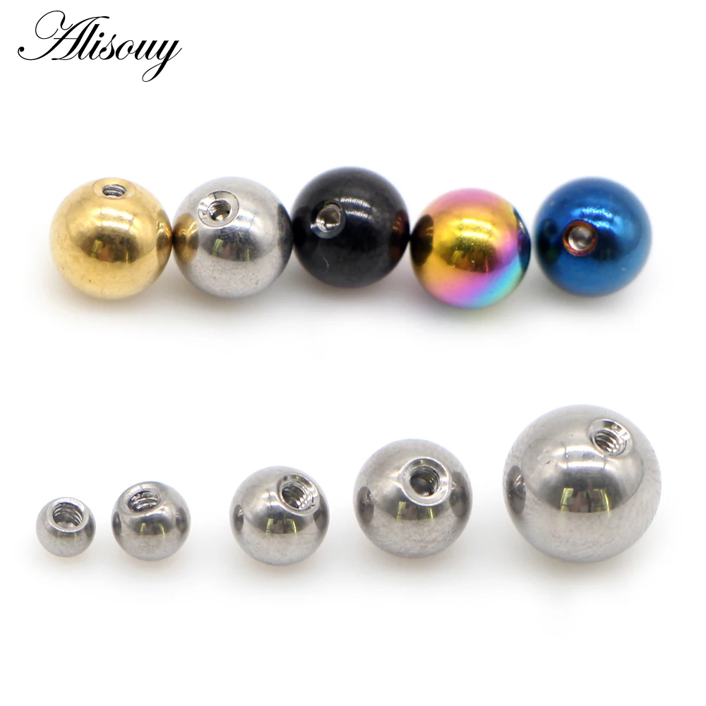 ลูกปัดสแตนเลสสำหรับเครื่องประด - Body Jewelry Replacement Ball บทวิจารณ์และราคา