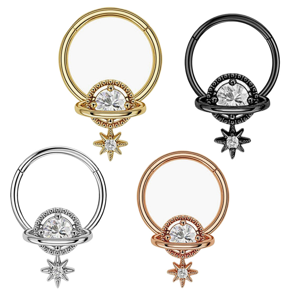 เครื่องประดับเจาะกระดูกอ่อนรูป - Body Jewelry Surgical Steel บทวิจารณ์และราคา