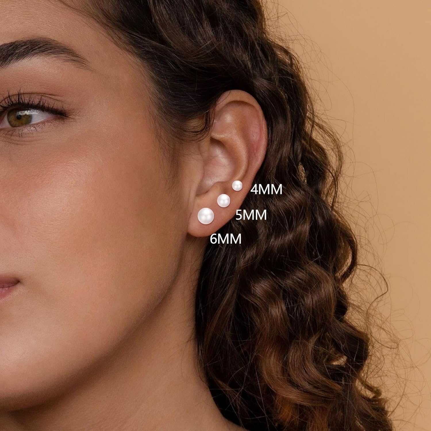 ต่างหูมุกเม็ดเล็ก 3 คู่ แบบเกล - Body Jewelry Surgical Steel บทวิจารณ์และราคา
