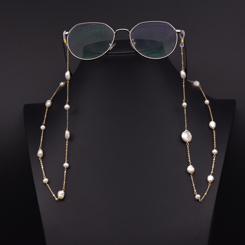 GLSEEVO ธรรมชาติ Baroque Pearl - Body Jewelry Necklace บทวิจารณ์และราคา