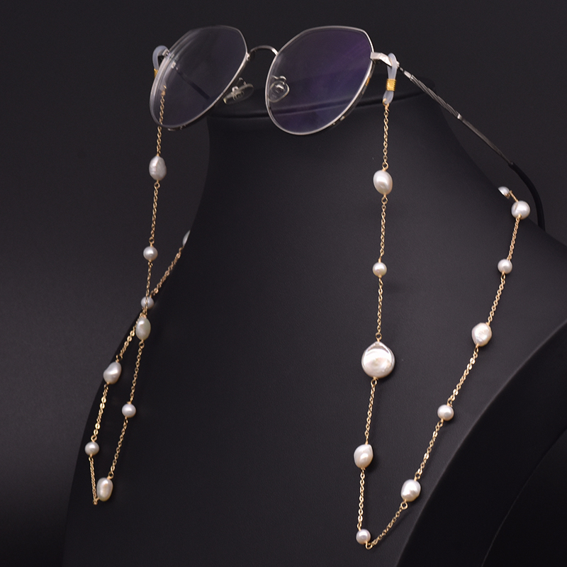GLSEEVO ธรรมชาติ Baroque Pearl - Body Jewelry Necklace บทวิจารณ์และราคา