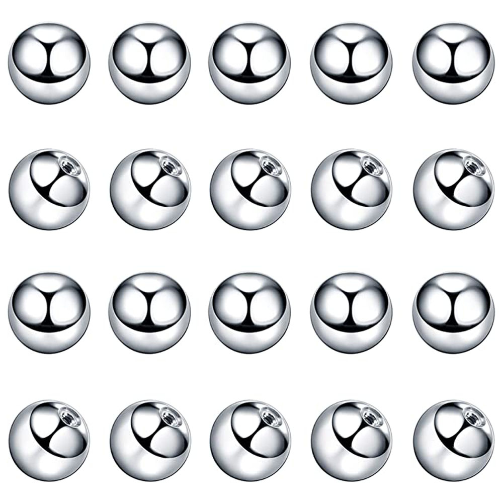 20Pcs เปลี่ยนลูกเครื่องประดับเ - Body Jewelry Replacement Ball บทวิจารณ์และราคา