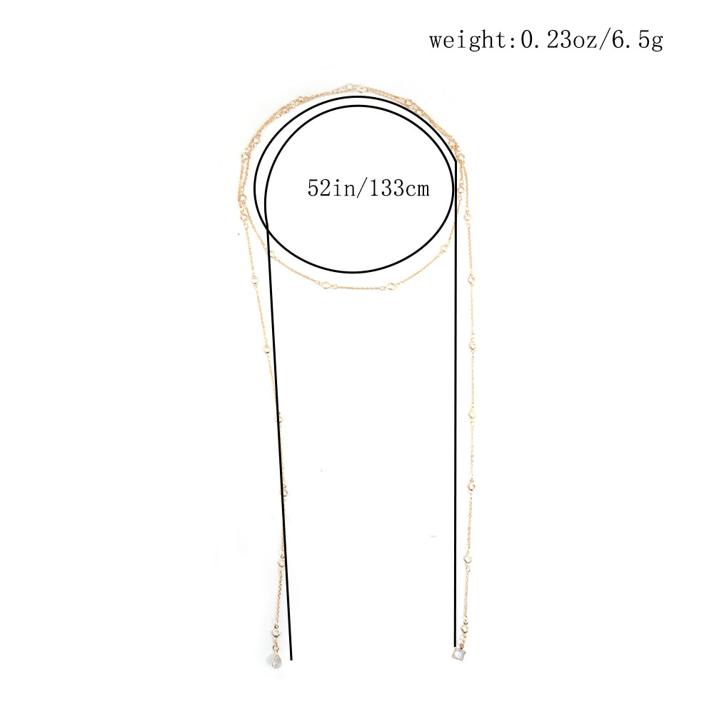 สร้อยคอแฟชั่นใหม่ ดีไซน์หรูหรา - Body Jewelry Necklace บทวิจารณ์และราคา