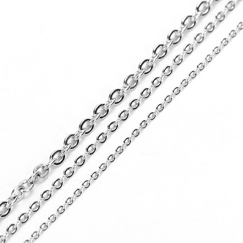 โซ่สแตนเลสทรงโอขนาด 10 เมตร สำ - Body Jewelry Necklace บทวิจารณ์และราคา