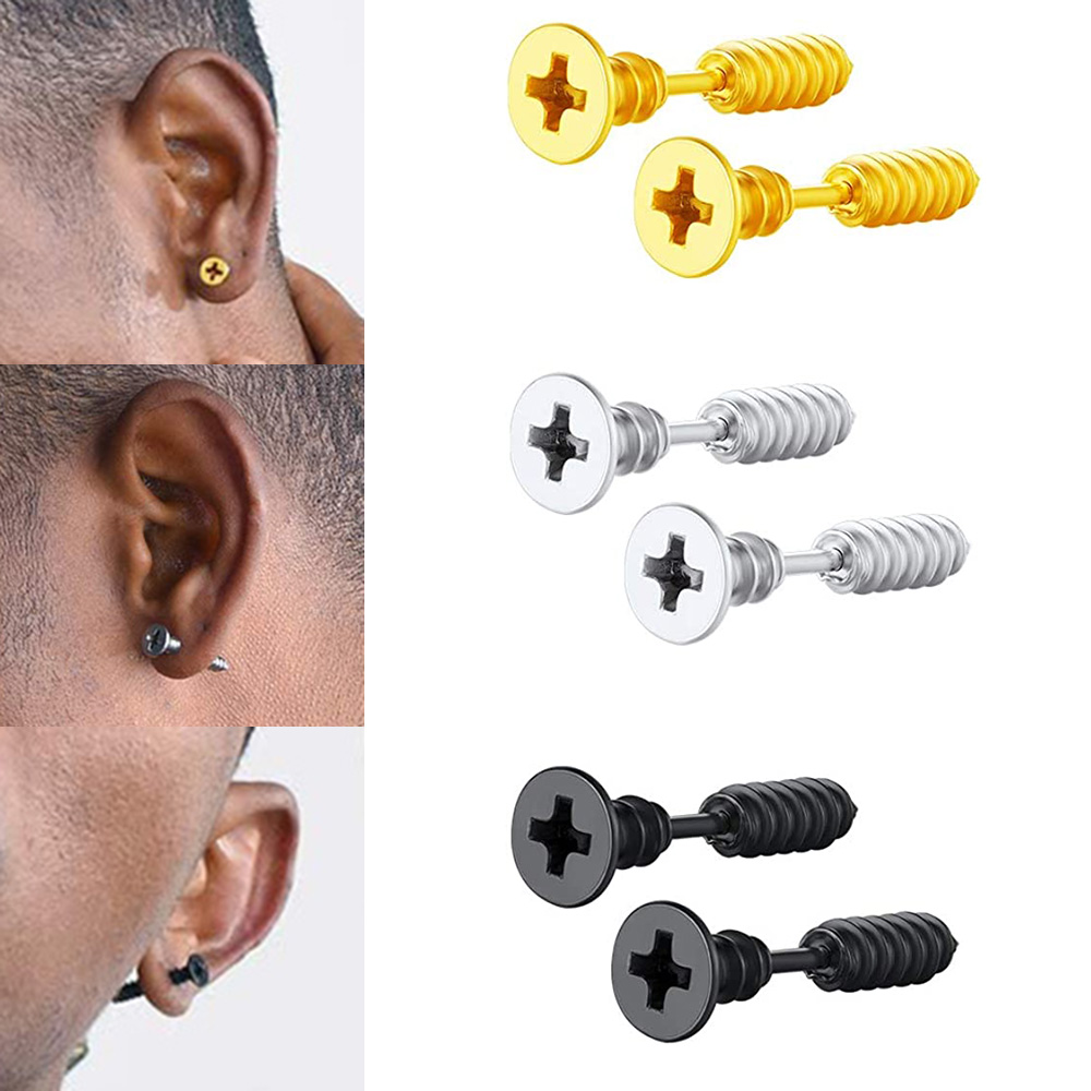 2Pcs ผ่าตัดเหล็ก Tragus Helix  - Body Jewelry Surgical Steel บทวิจารณ์และราคา