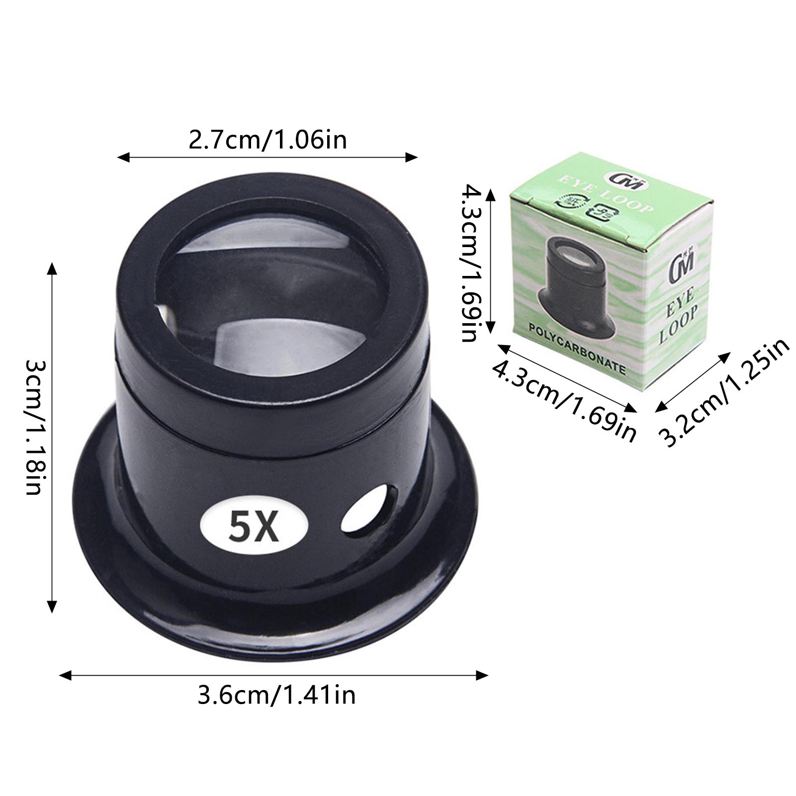 แว่นขยายสำหรับช่างซ่อมนาฬิกา น - Body Jewelry Repair บทวิจารณ์และราคา