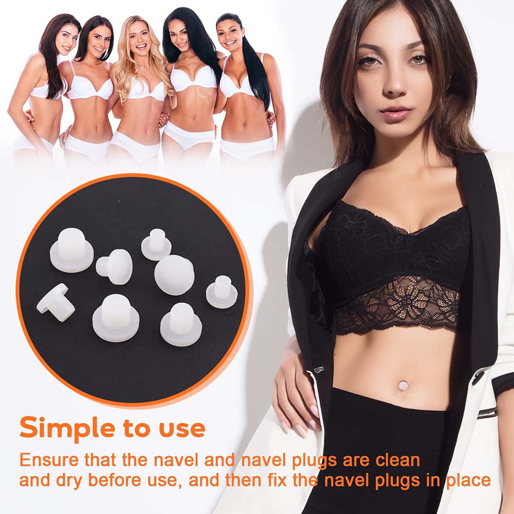 ปลั๊กปิดสะดือ ปลั๊กซิลิโคนสำหร - Body Jewelry Repair บทวิจารณ์และราคา