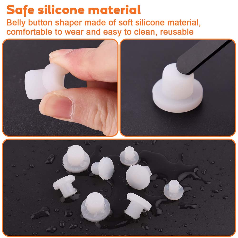 1ชิ้นซิลิโคนสะดือสะดือปุ่มเทรน - Body Jewelry Repair บทวิจารณ์และราคา